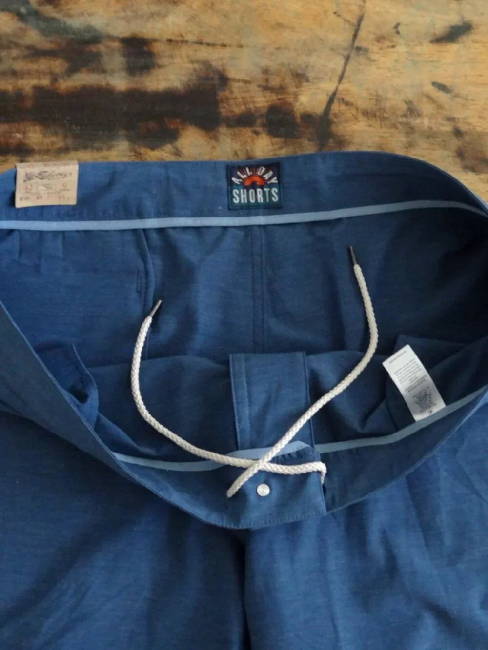 Faherty Men's 42 All Day Shorts Navy Blue 9